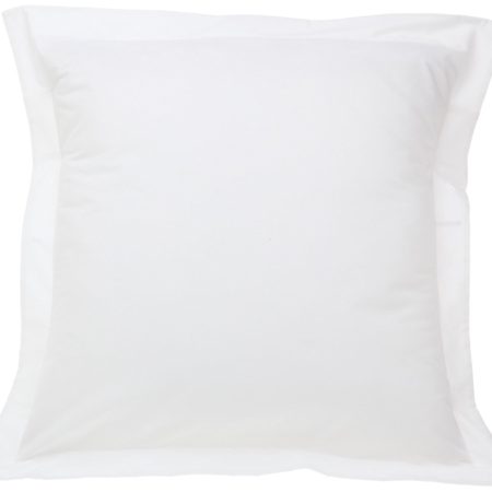 White Cotton European Pillow Cases (Pair)