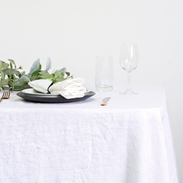 Linen Tablecloth 3 colours River Nile