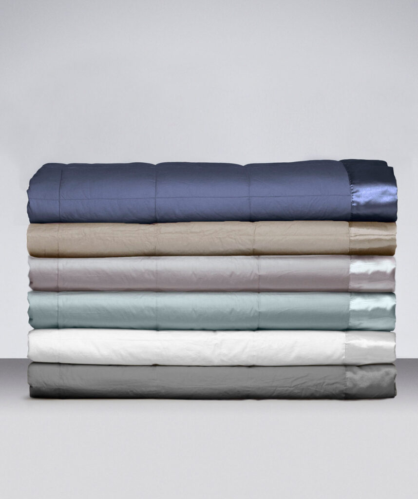 Fairydown Espresso Duck Down Blanket River Nile