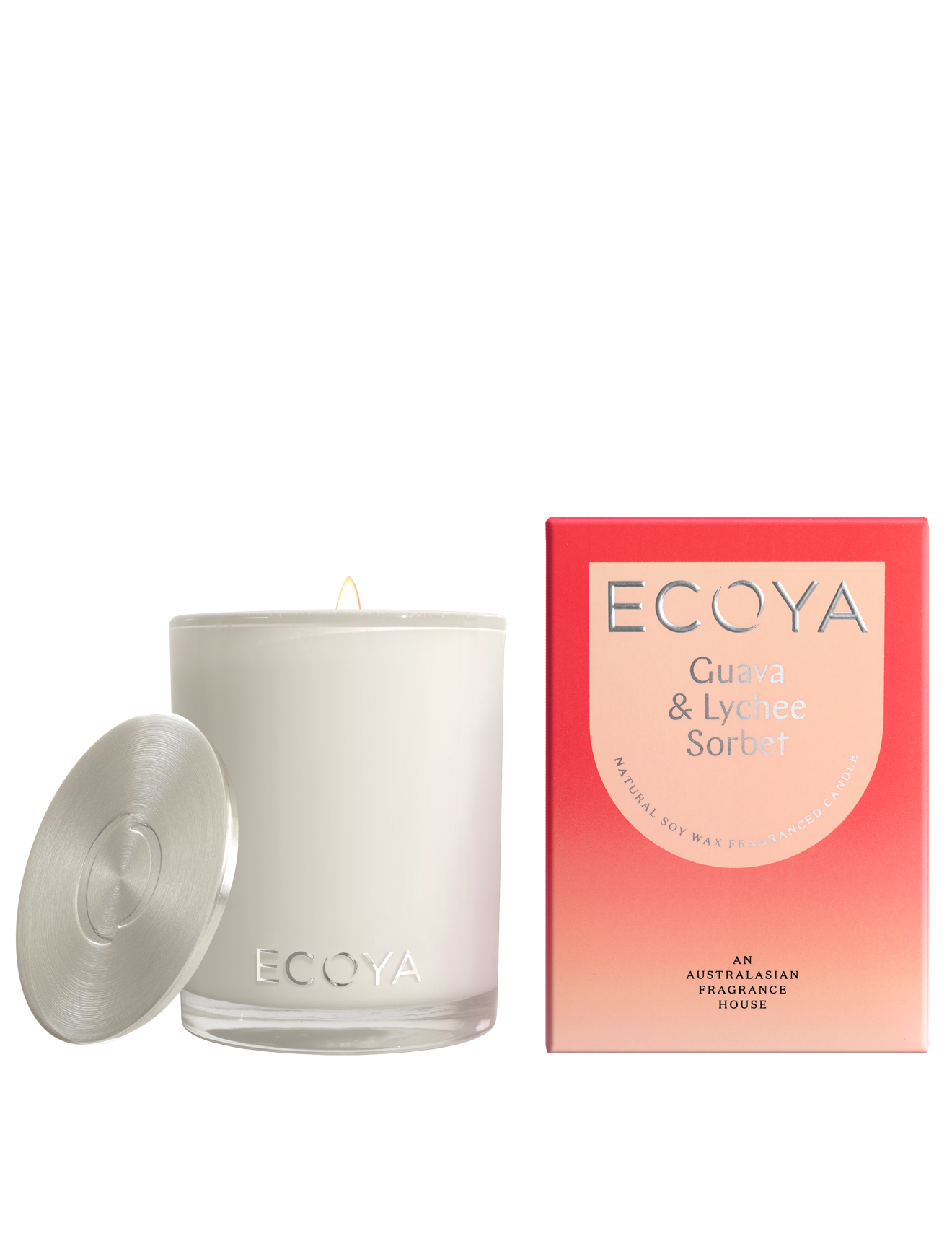 ECOYA Guava & Lychee Sorbet Madison Candle ECOYA Guava & Lychee Sorbet Madison Candle