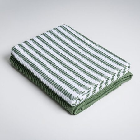 Ribbed Tea Towels Herb