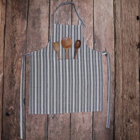 Maison Apron - Blue Stripe