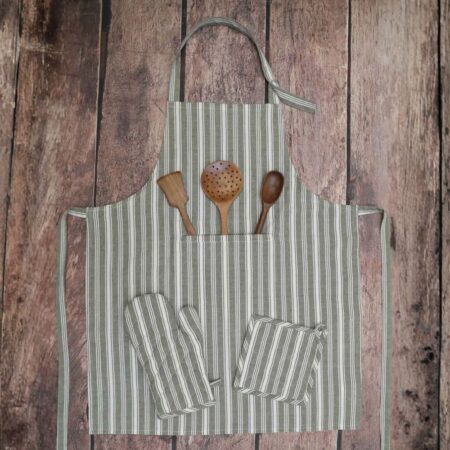 Maison Kitchen Set - Green Stripe