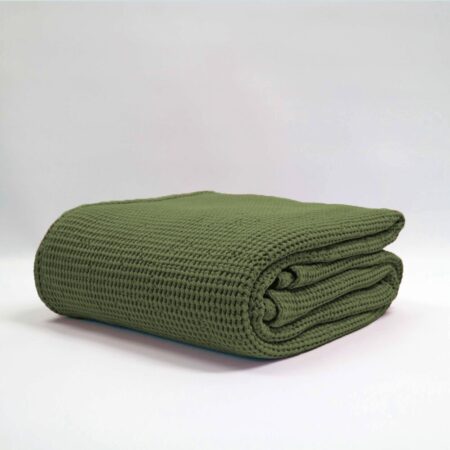 New Bliss Stonewashed Blanket - Olive