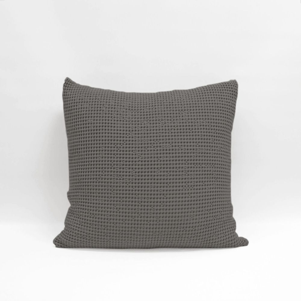 new-bliss-stonewashed-euro-pillowcase-gunmetal new-bliss-stonewashed-euro-pillowcase-gunmetal